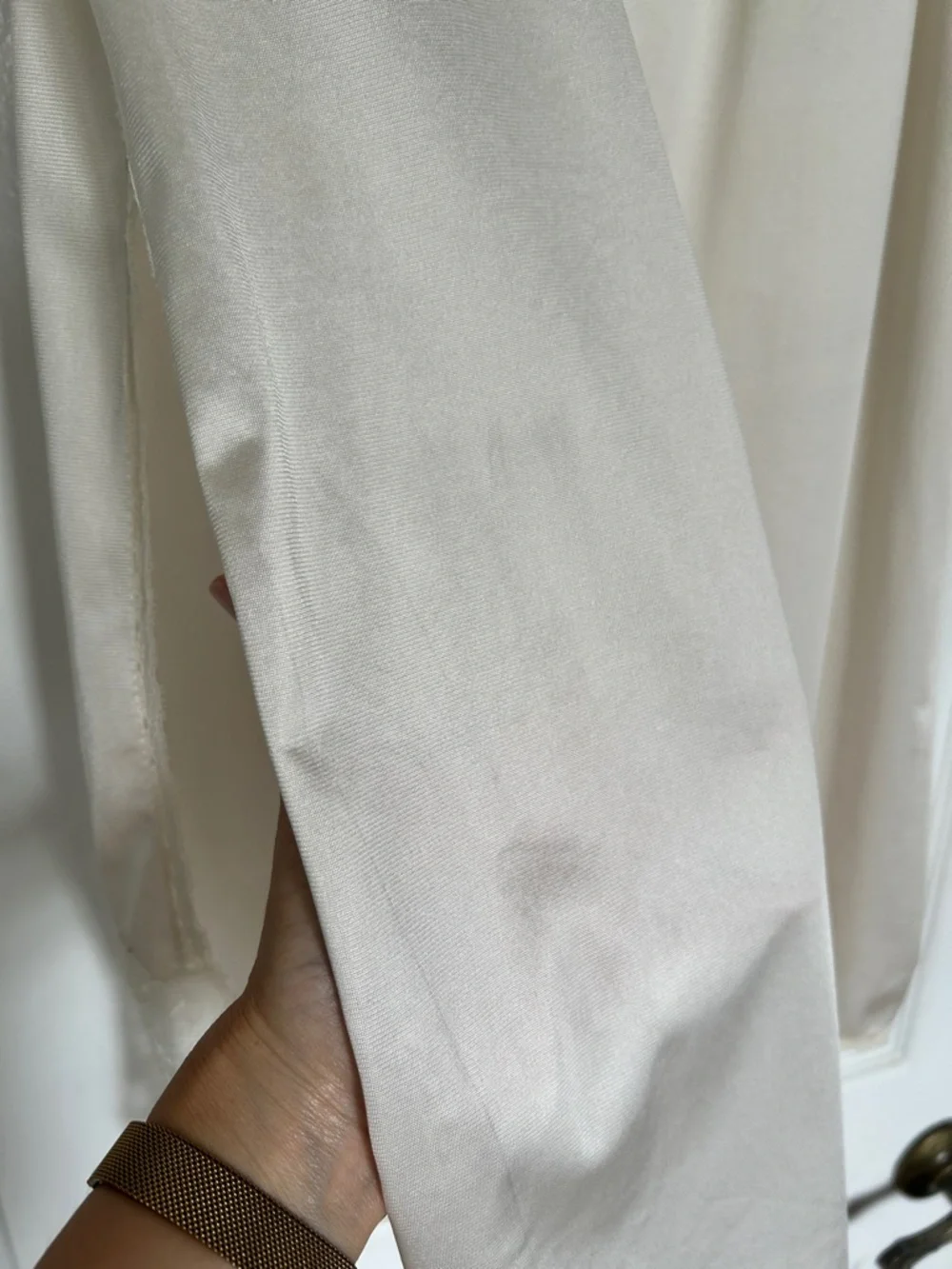 3/$20 Vintage White Slip Skirt w/ Lace Trim S - Picture 6 of 13